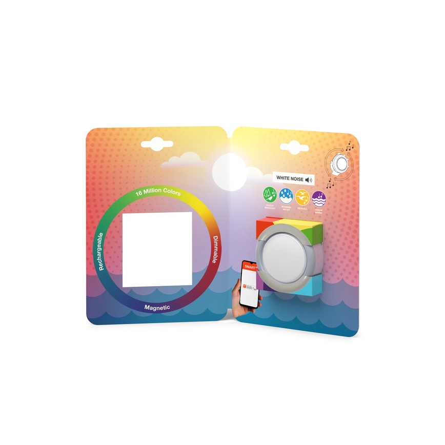 Osram - LED RGBW hämardatav puutetundlik orientatsioonivalgusti SMART+ DOT-IT LED/0,5W/3,7V 300 mAh