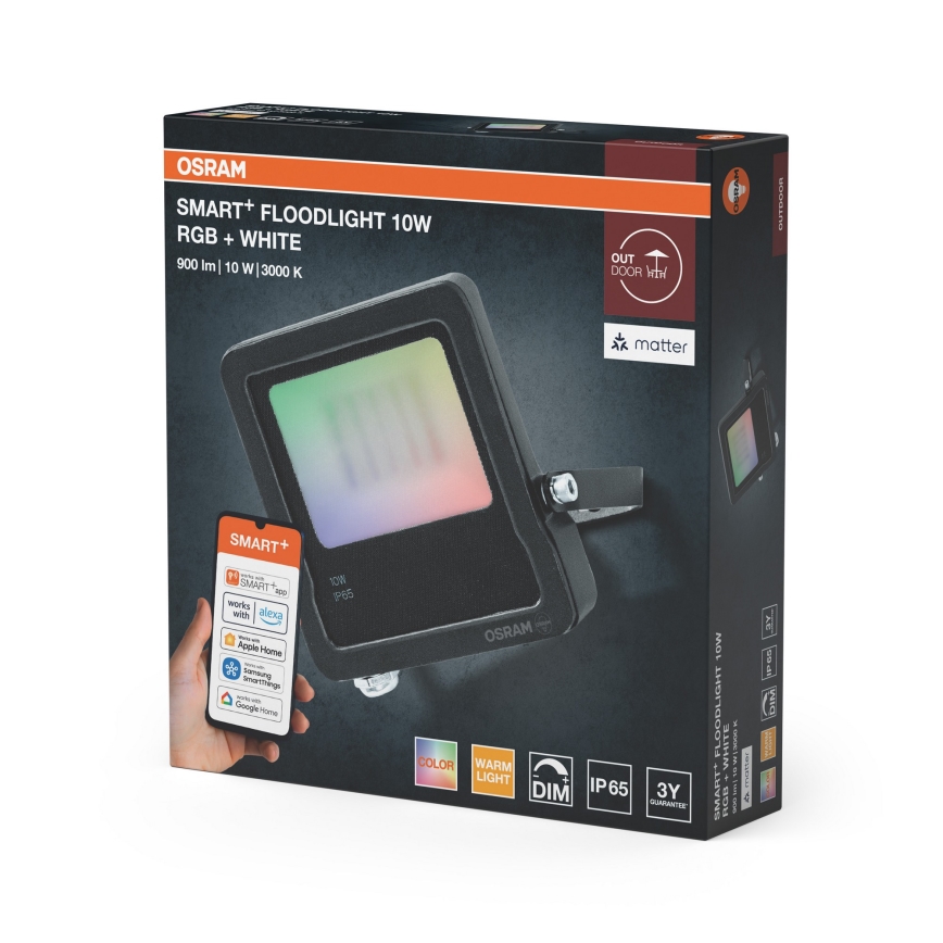 Osram - LED RGBW hämardatav SMART+ FLOODLIGHT prožektor LED/10W/230V IP65 Wi-Fi