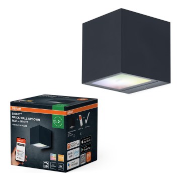 Osram - LED RGBW hämardatav välisseinale paigaldatav seinavalgusti SMART+ BRICK LED/14W/230V IP44 Wi-Fi