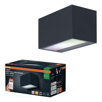 Osram - LED RGBW hämardatav välisseinale paigaldatav seinavalgusti SMART+ BRICK LED/14W/230V IP44 Wi-Fi