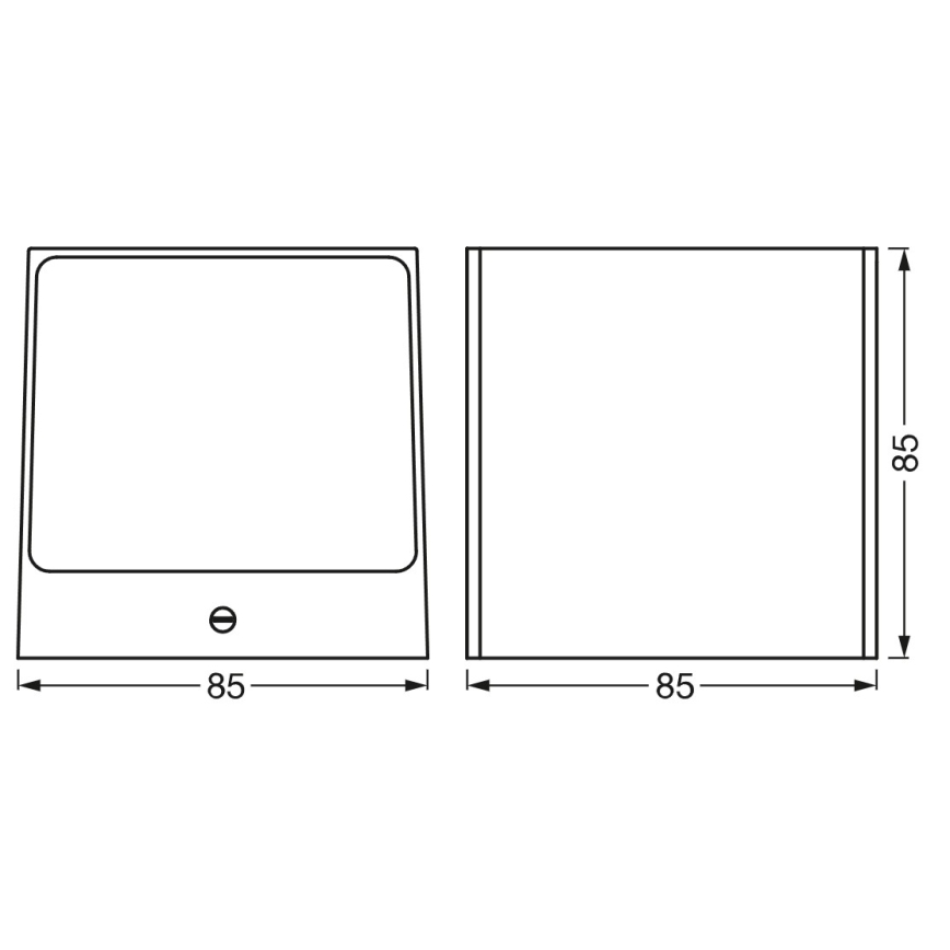 Osram - LED RGBW hämardatav välisseinale paigaldatav seinavalgusti SMART+ BRICK LED/14W/230V IP44 Wi-Fi