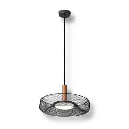 Osram - LED-rippvalgusti kaablil DECOR MESH LED/18,5W/230V läbimõõt 40 cm must/kummipuu