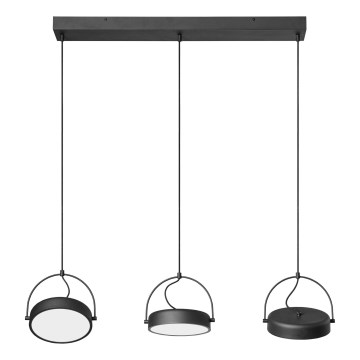 Osram - LED-rippvalgusti kaablil DECOR PUCK 3xLED/12W/230V CRI 90 must