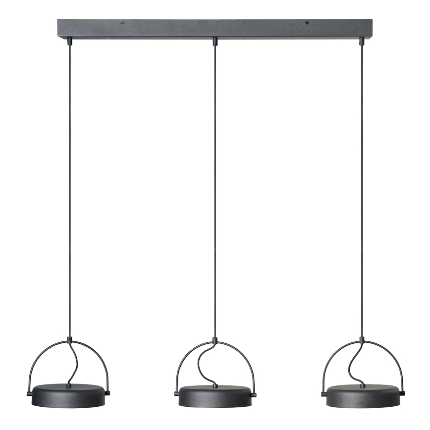 Osram - LED-rippvalgusti kaablil DECOR PUCK 3xLED/12W/230V CRI 90 must