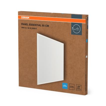 Osram - LED sissepaigaldatav laepaneel ESSENTIAL LED/36W/230V 6500K 59,6x59,6 cm valge