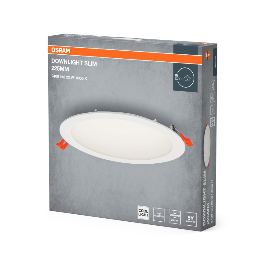 Osram - LED Süvistatav valgusti SLIM LED/22W/230V 4000K