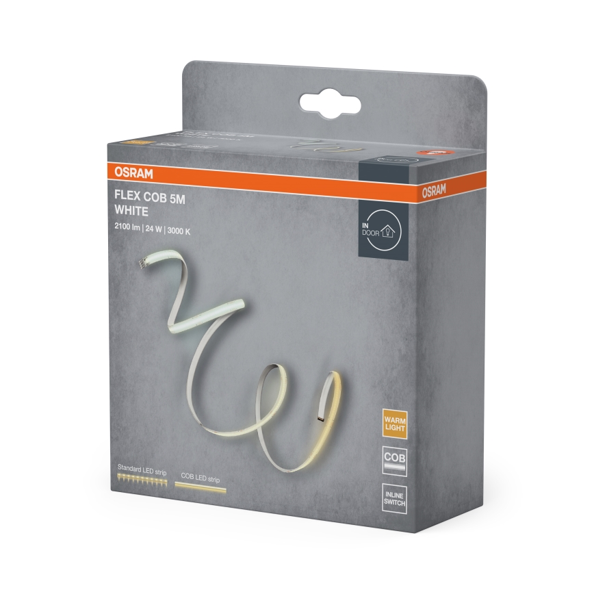 Osram - LED valgustusriba FLEX COB 5m LED/24W/230V