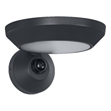 Osram - LED-välisseinale paigaldatav seinavalgusti hämarus- ja liikumisanduriga ENDURA STYLE LED/12W/230V IP65