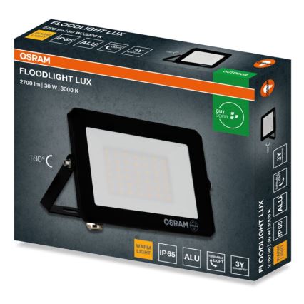Osram - LED-välisvalgusti FLOODLIGHT LED/30W/230V 3000K IP65