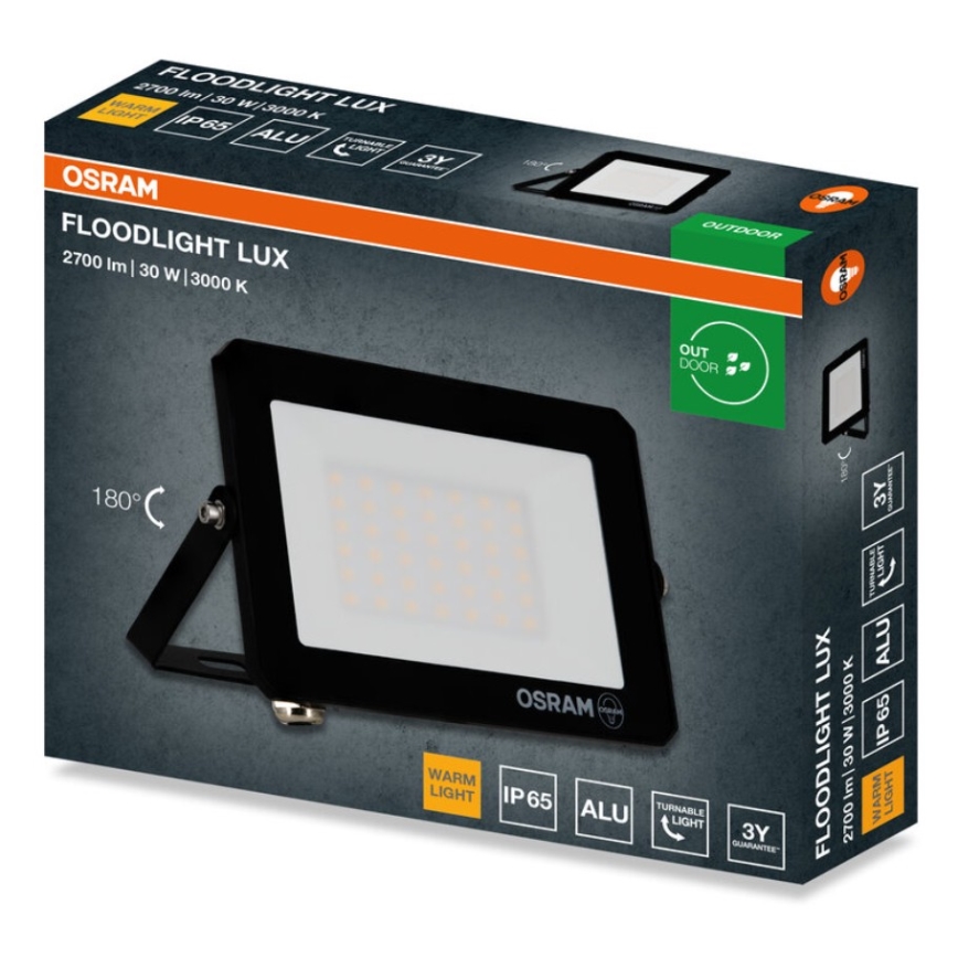Osram - LED-välisvalgusti FLOODLIGHT LED/30W/230V 3000K IP65