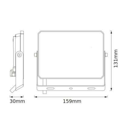 Osram - LED-välisvalgusti FLOODLIGHT LED/30W/230V 3000K IP65