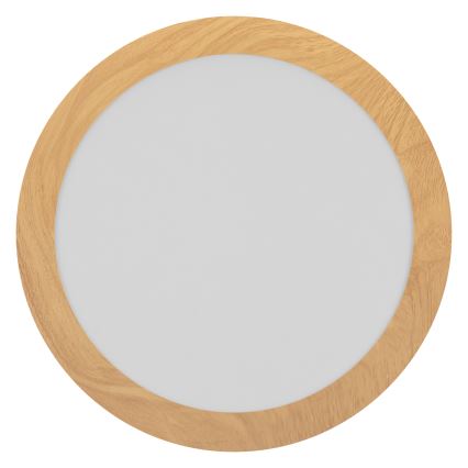 Osram - LED vannitoa laevalgusti ORBIS DISC LED/22W/230V 3000/4000K läbimõõt 30 cm IP44 pruun