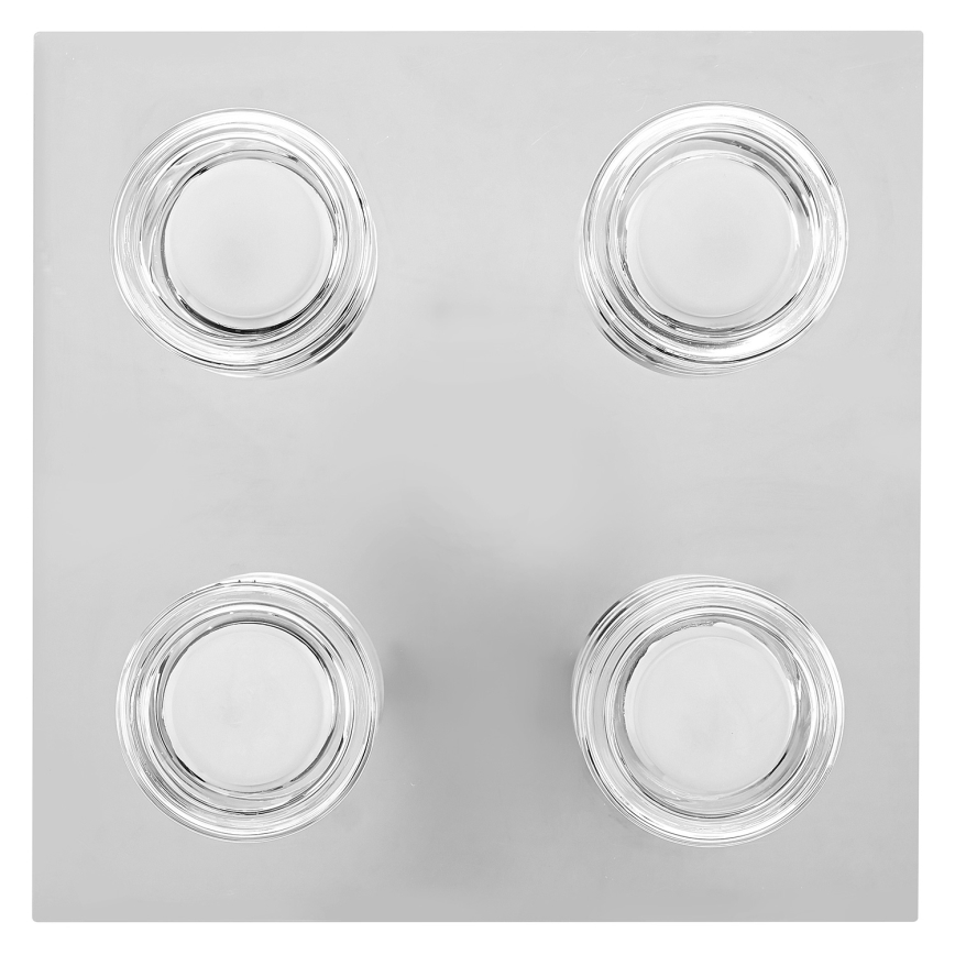 Osram - LED vannitoa laevalgusti ORBIS FLAME 4xLED/5,5W/230V 3000/4000K IP44 läikiv kroom