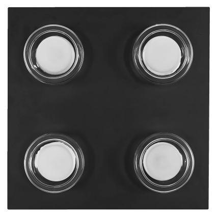 Osram - LED-vannitoa laevalgusti ORBIS FLAME 4xLED/5,5W/230V 3000/4000K IP44 must