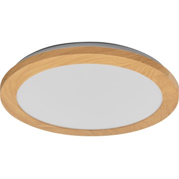 Osram - LED vannitoa laevalgusti ORBIS DISC LED/22W/230V 3000/4000K läbimõõt 30 cm IP44 pruun