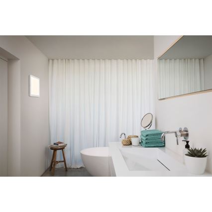 Osram - LED vannitoa laevalgusti ORBIS DISC LED/22W/230V 3000/4000K 30x30 cm IP44 valge