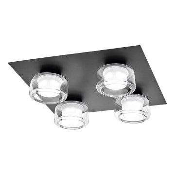 Osram - LED-vannitoa laevalgusti ORBIS FLAME 4xLED/5,5W/230V 3000/4000K IP44 must