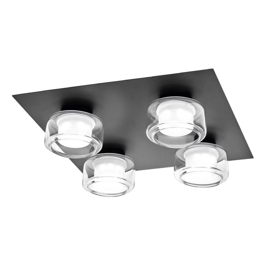 Osram - LED-vannitoa laevalgusti ORBIS FLAME 4xLED/5,5W/230V 3000/4000K IP44 must