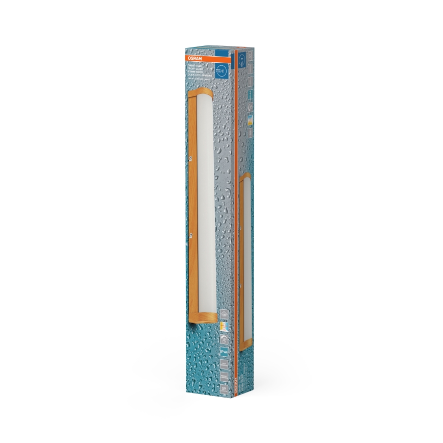 Osram - ORBIS TUBE LED vannitoa peeglivalgusti, hämardatav, 12W/230V, 3000/4000K, 60 cm, IP44, pruun