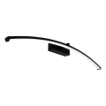 Osram - LED vannitoa peegli valgustus PLUTON LED/15W/230V 3000/4000K 80 cm IP44 must