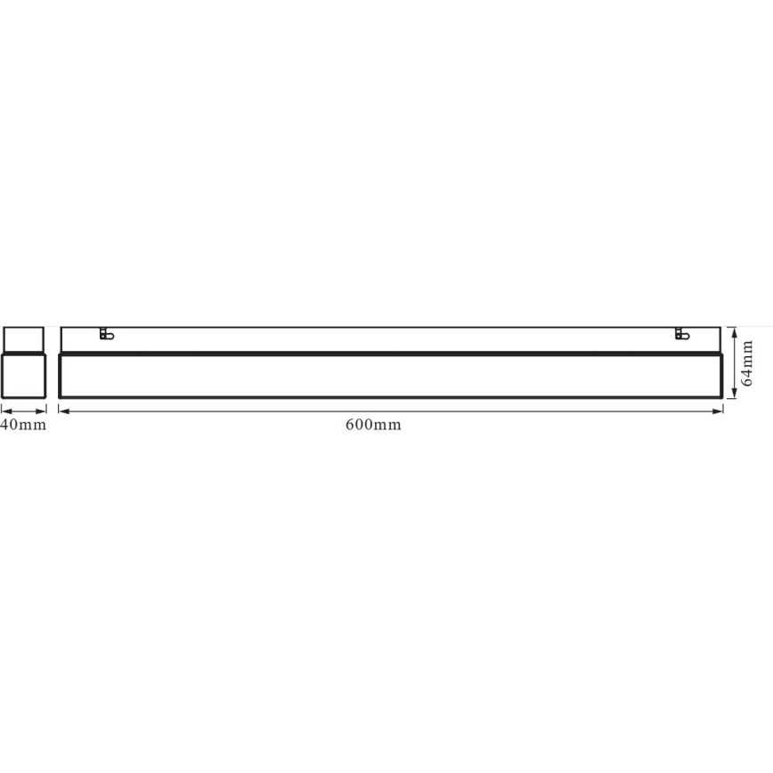 Osram - LED-vannitoa peeglivalgusti SQUARE LED/14W/230V IP44 3000/4000K CRI 90