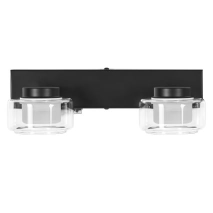 Osram - LED-vannitoa seinavalgusti ORBIS FLAME 2xLED/5,5W/230V 3000/4000K IP44 must
