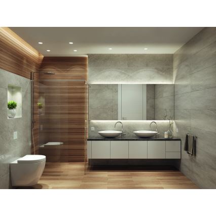 Osram - LED-vannitoa sisseehitatud laevalgusti SPOT 1xGU10/4,3W/230V 2700K CRI 90 läbimõõt 8,5 cm IP65 valge