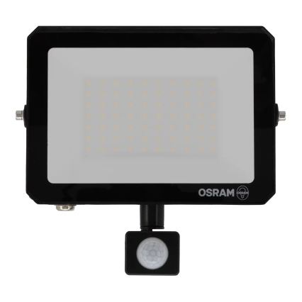 Osram - LED-välisvalgusti liikumis- ja hämarusanduriga FLOODLIGHT LED/50W/230V 6500K IP65 must