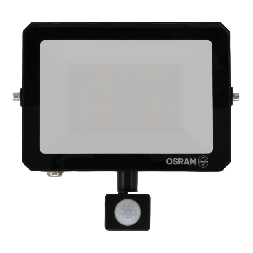 Osram - LED-välisvalgusti liikumis- ja hämarusanduriga FLOODLIGHT LED/50W/230V 6500K IP65 must