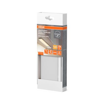 Osram - Lisakomplekt LED-alusevalgustile UNDERCABINET LED/3,85W/36V 3000K 8,1x17,9 cm valge