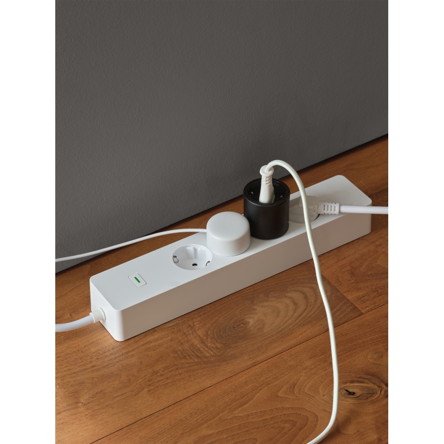 Osram - Nutikas pistikupesa SMART+ MATTER SCHUKO 2300W/230V/10A Wi-Fi must