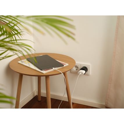Osram - Nutikas pistikupesa SMART+ MATTER SCHUKO 2300W/230V/10A Wi-Fi must
