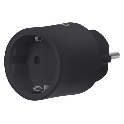Osram - Nutikas pistikupesa SMART+ MATTER SCHUKO 2300W/230V/10A Wi-Fi must