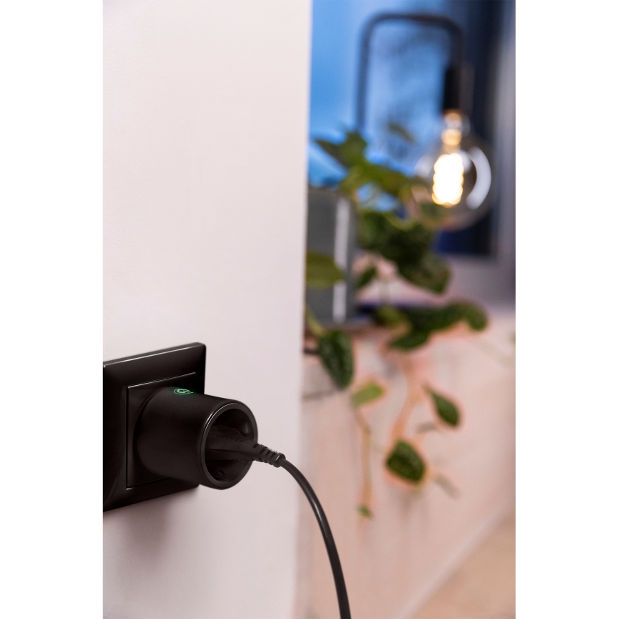 Osram - Nutikas pistikupesa SMART+ SCHUKO 2300W/230V/10A must