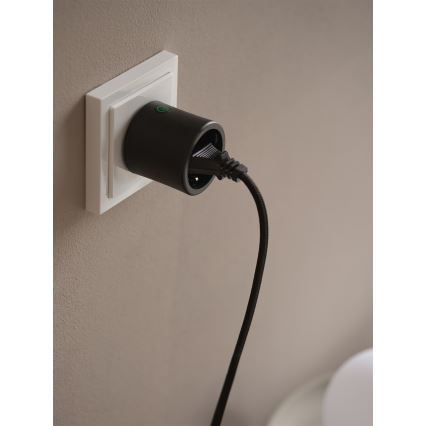 Osram - Nutikas pistikupesa SMART+ SCHUKO 2300W/230V/10A must