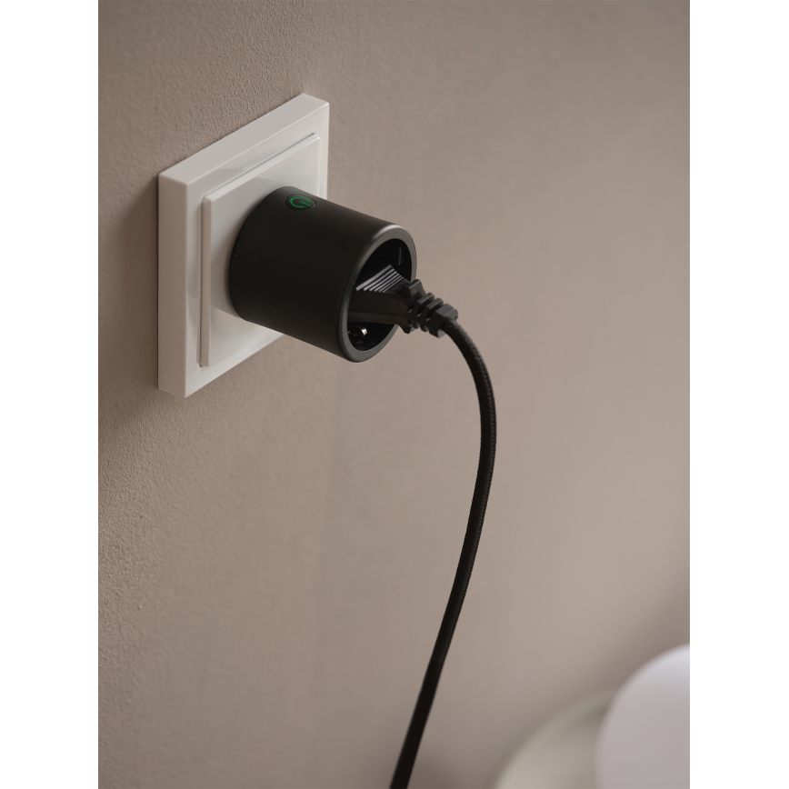 Osram - Nutikas pistikupesa SMART+ SCHUKO 2300W/230V/10A must