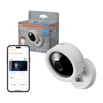 Osram - Nutikas sisekamera 2K-anduriga SMART+ 230V Wi-Fi