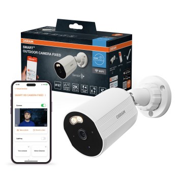 Osram - Nutikas väliskaamera anduriga 2K SMART+ 230V IP67 Wi-Fi