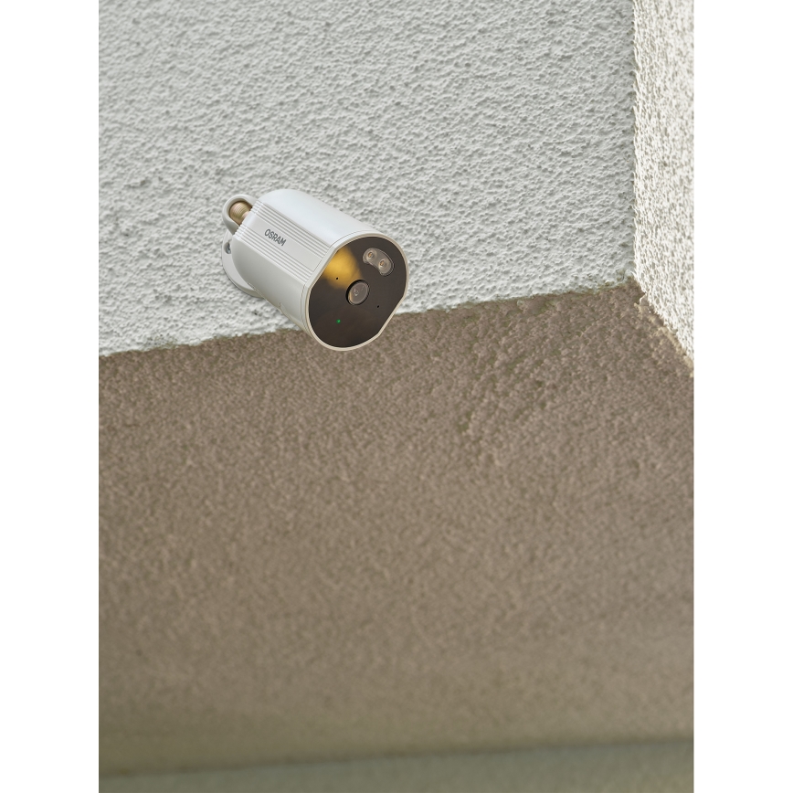 Osram - Nutikas väliskaamera anduriga 2K SMART+ 230V IP67 Wi-Fi