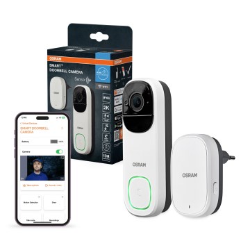Osram - Nutikas videouksekell anduriga 2K SMART+ 230V IP66 Wi-Fi