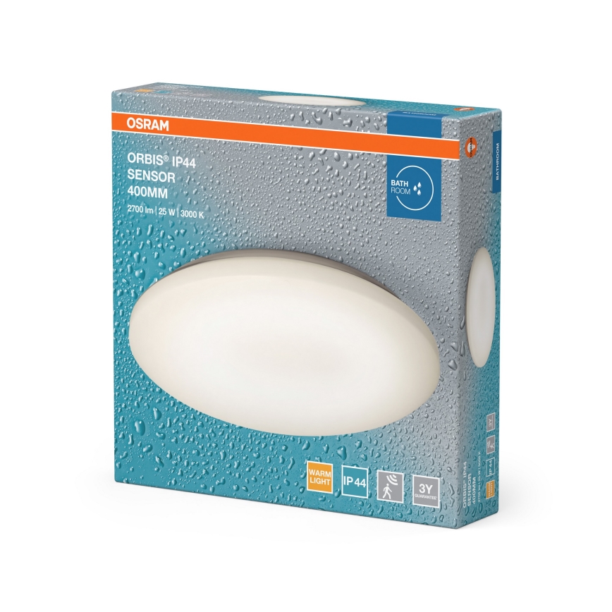 Osram - LED-vannitoa laelamp liikumis- ja hämarikuanduriga ORBIS LED/25W/230V IP44
