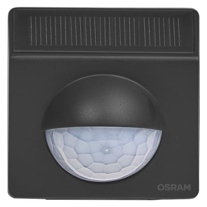 Osram - Päikeseenergial töötav välisliikumisandur SMART+ 3,7V antratsiit IP65 Wi-Fi 800 mAh