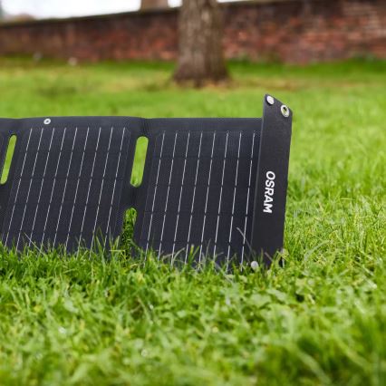 Osram - Päikesepaneel iseseisvaks akulaadimiseks BATTERY CHARGE SOLAR 20W IP65
