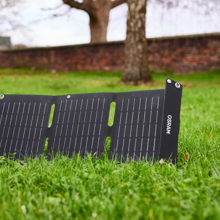 Osram - Päikesepaneel iseseisvaks akulaadimiseks BATTERY CHARGE SOLAR 20W IP65