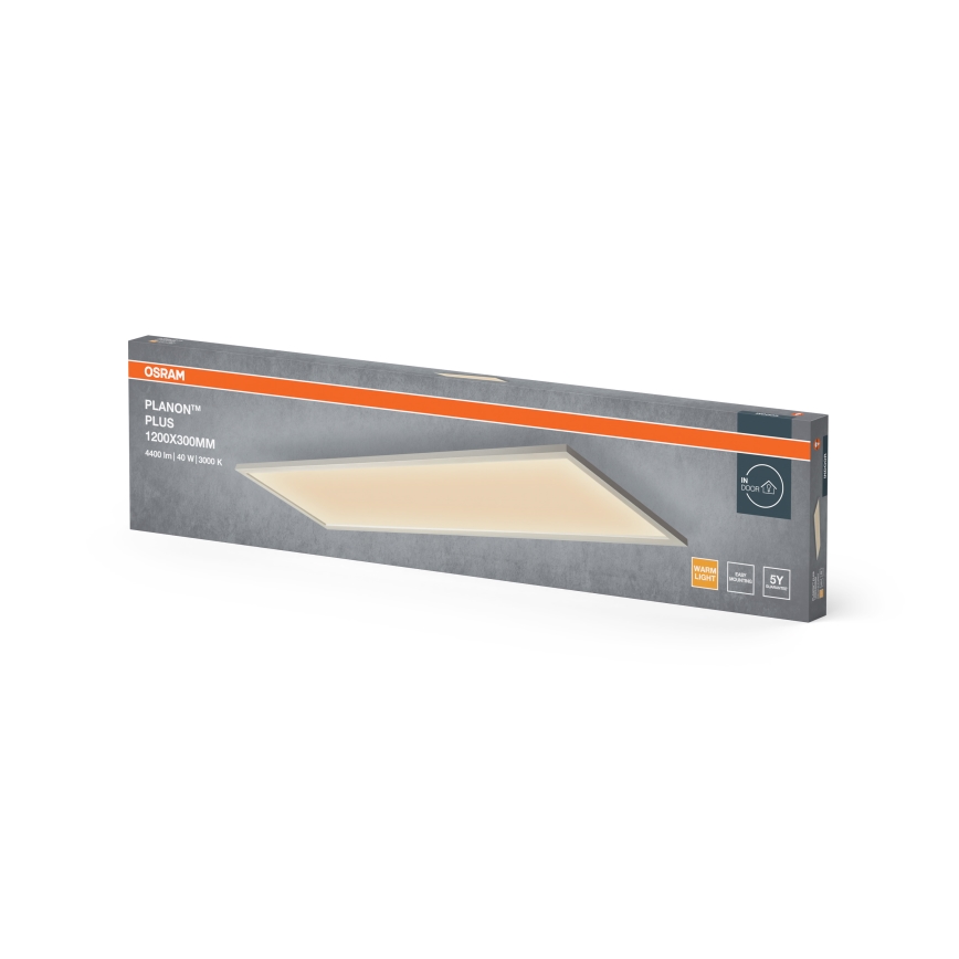 Osram - pinnale paigaldatav LED-paneel PLANON LED/40W/230V 3000K 30x120 cm valge