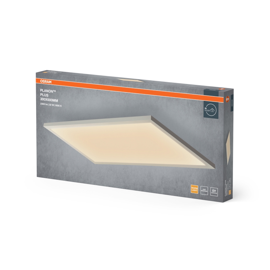 Osram - pinnapealne LED-paneel PLANON LED/22W/230V 3000K 30x60 cm valge