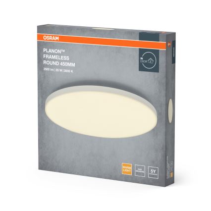 Osram - Pinnapealne LED-paneel PLANON LED/28W/230V 3000K läbimõõt 45 cm valge