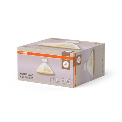Osram - Pinnapealne lühter LOTUS LEAF 1xE27/9W/230V ø 39,6 cm