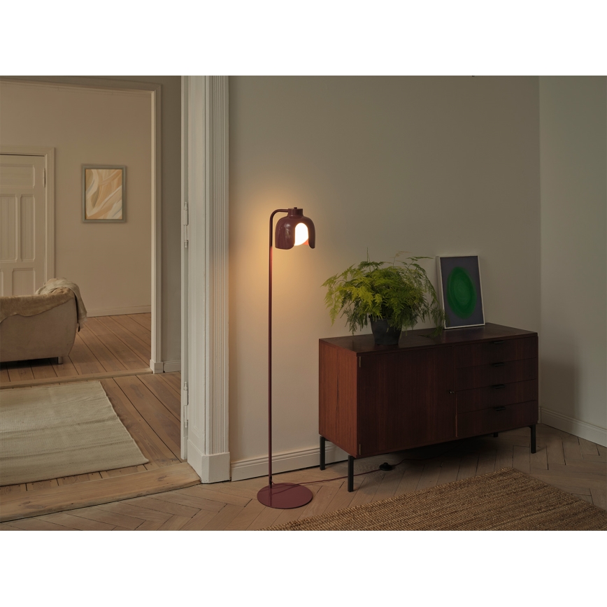 Osram - Põrandalamp DECOR COROLLE 1xE27/15W/230V punane