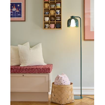 Osram - põrandalamp DECOR COROLLE 1xE27/15W/230V roheline